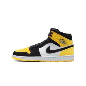Mid Yellow Toe Black