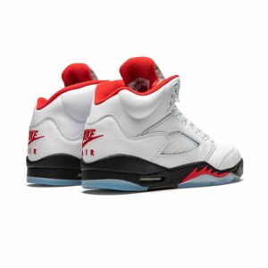 Youth Retro GS 5 “Fire Red Silver Tongue”