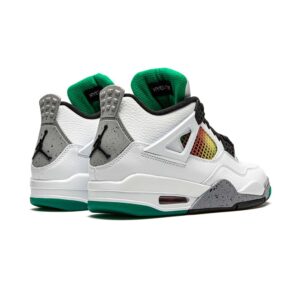 Retro 4 WMNS “Rasta – Lucid Green”