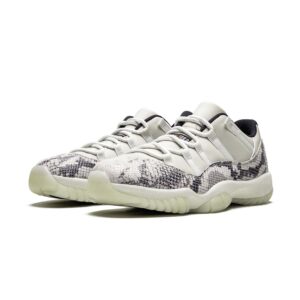 Retro 11 Low “Snakeskin Light Bone”